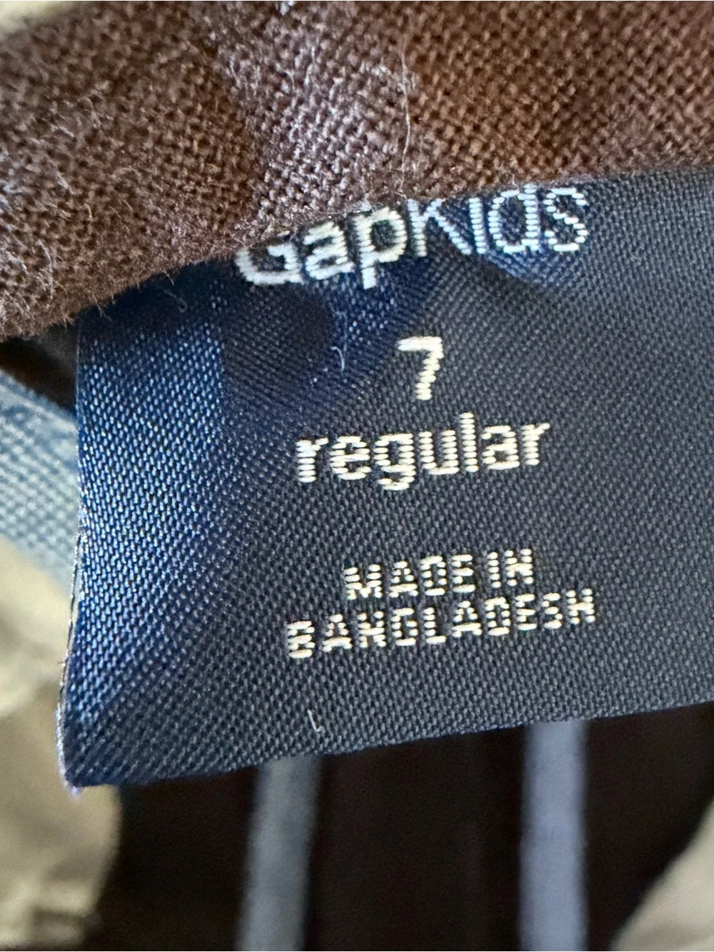 Gap Kids Brown Corduroy Pants Sz 7